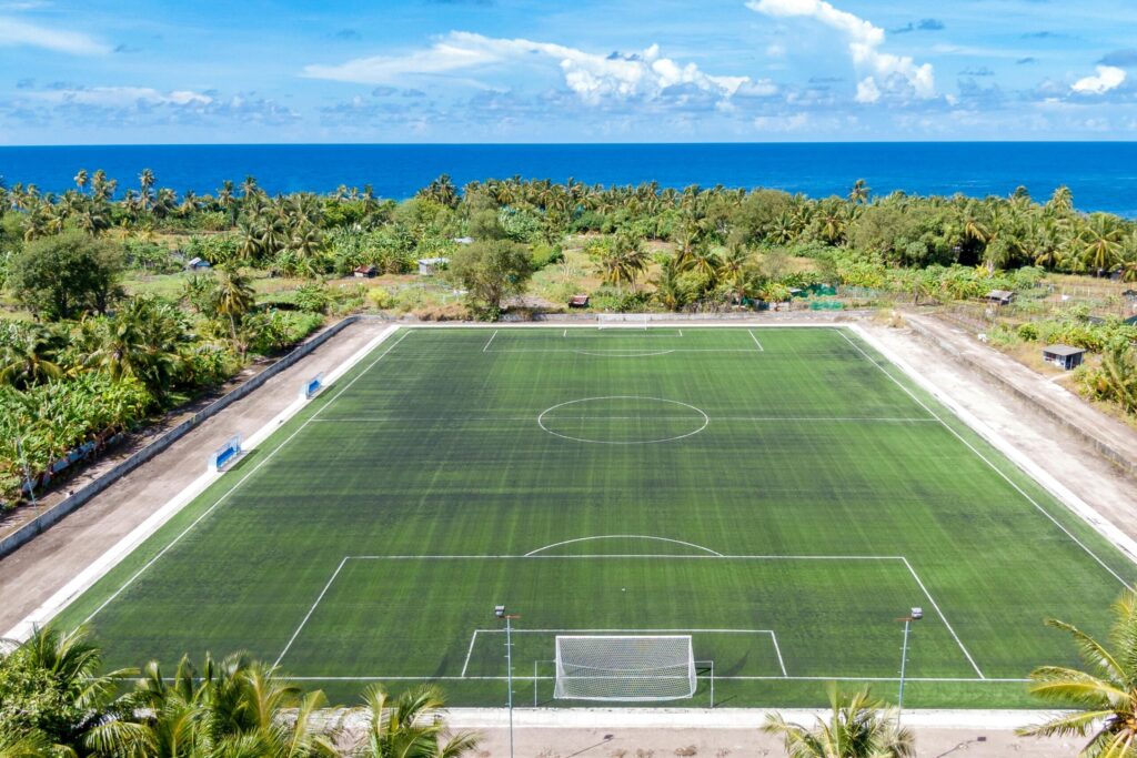 dimension terrain de foot